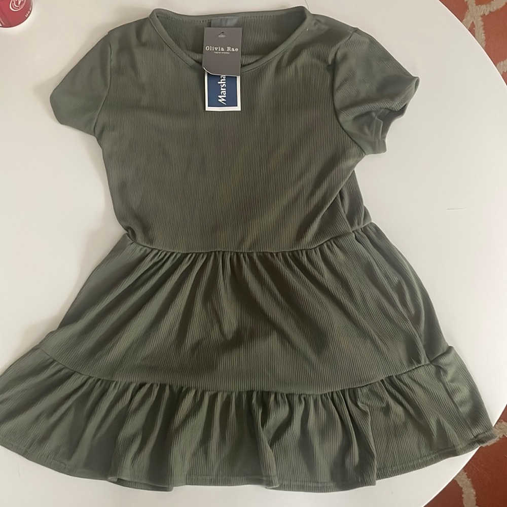 Olivia Rae, adult small, camo green